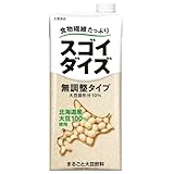 スゴイダイズ 大塚食品 無調整タイプ 1000ml×6本 常温保存可能 まるごと大豆飲料