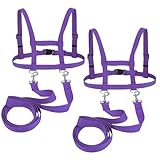 WanderGo 2 Stück Pferdeleine zum Spielen für Kinder, verstellbarer Pferdeleine Kinder,...