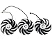 PLD09210B12HH RX 6800XT Gaming X Trio Fan for MSI RTX 3060 3060 Ti RTX 3070 3080 3090 Ti Gaming X Trio Graphics Card Cooling Fan PLD09210S12HH (Fan-A)