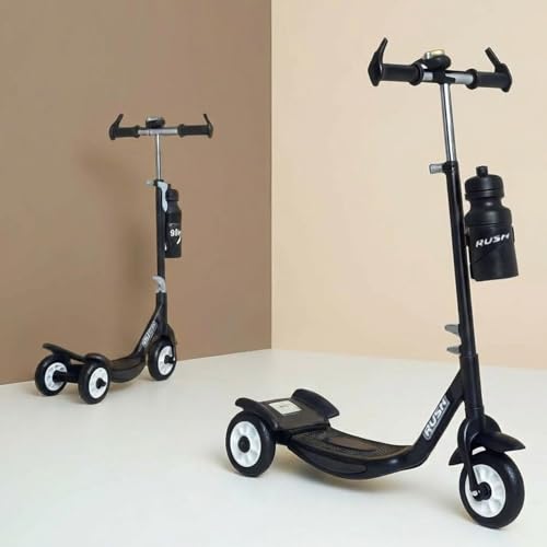 Fun Ride Kids Scooter - Rush Three Wheel Kick Scooters for Boys a...