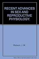 Recent advances in sex and reproductive physiology B0007DLARW Book Cover