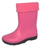 Kunstleder / PU Beck Unisex Kinder Basic 860 Gummistiefel, Pink, 22 EU