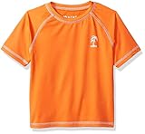 iXtreme Boys' Big Palm Tree Rash Guard, Size 2T, Orange