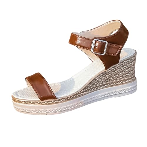 Chaussures confortables plateforme femme avec semelle compensée