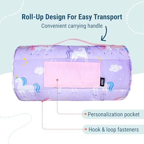 Image of Wildkin 28803 Unicorn Original Nap Mat Pillow Insert, One Size
