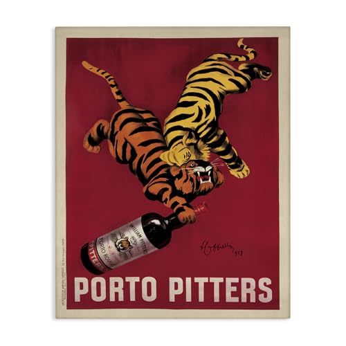 Retro Vintage Wine Still Life, 36 x 48 Inch Canvas Wall Art by Stupell Industries - Used condition - US$102.16