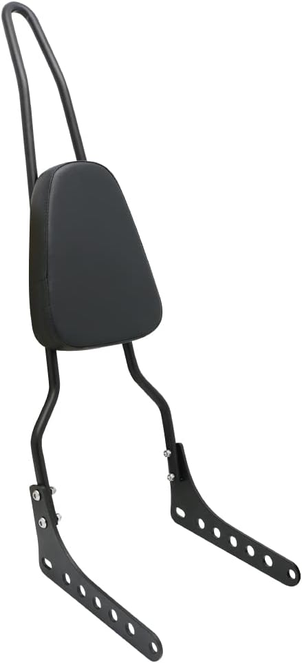[US Stock] Black Motorcycle Backrest Sissy Bar Pad for 2018-2023 Harley Davidson Softail Heritage Classic FLHC 114 FLHCS Slim FLSL Street Bob FXBB Deluxe FLDE 107