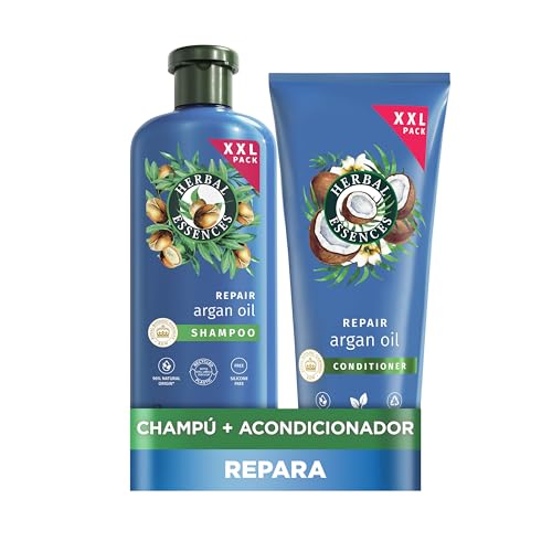 Herbal Essences Champú 680ml + Acondicionador 350ml,...