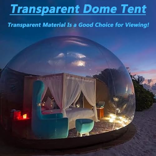 Carpa inflable burbuja transparente para camping 5M miniatura 5