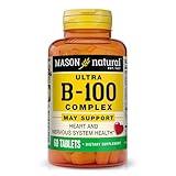 MASON NATURAL Ultra B,100 Complex, 100,Day Supply, for Normal Immune Support and Energy Metabolism
