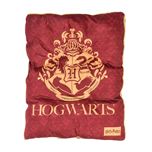 Harry Potter Hogwarts Bed for Dogs | Durable Washable Dog Bed from, Hogwarts Plush Washable Dog Bed | Soft and Plush Dog Bed, Dog Bed, One Size, (FF19690), 36.00' x 27.00' x 3.00', Hogwartz Napper