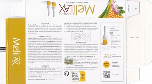 Aboca Melilax Enfant Lot de 2 libère et protège contre les selles dures - 3
