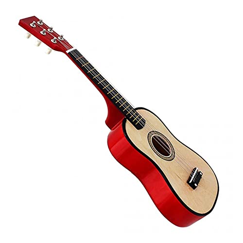 Guitare acoustique en tilleul de 23 pouces Instrument de musique à 6 cordes avec médiator et cordes for débutant - Les Beatles, Paul McCartney, John Lennon, RIngo Starr, George Harrison Guitare acoustique en tilleul de 23 pouces Instrument de musique à 6 cordes avec médiator et cordes for débutant – Image 4