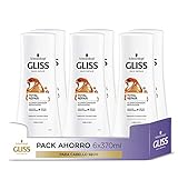 spray acondicionador gliss 95% ingredientes de origen natural, incluyendo agua