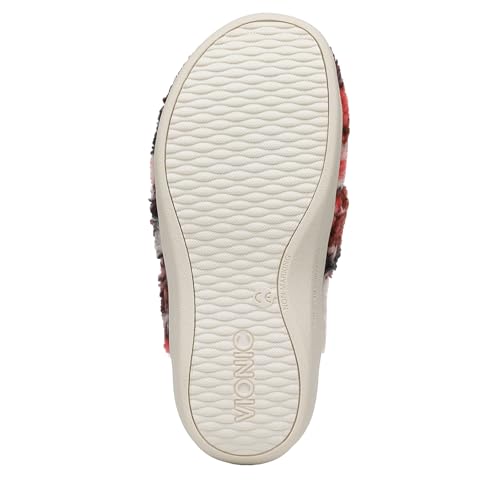 Image of Vionic Women's Gemma Mule Slipper - Comfortable Spa House Slippers that Include Three-Zone Comfort with Orthotic Insole Arch Support, Soft House Shoes for Ladies