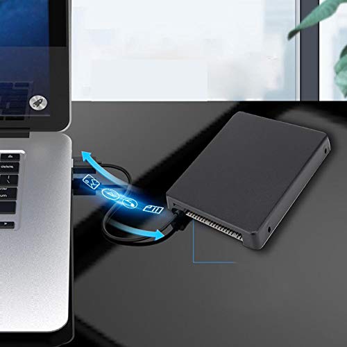 Caja externa para disco duro mSATA a 2.5 pulgadas IDE miniatura 4
