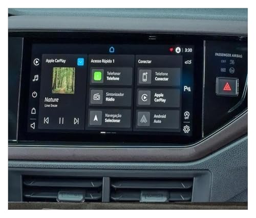 Film protection navigation GPS pour VW Virtus 2023 écran 10.1 pouces en verre trempé intérieur auto
