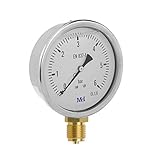 precio manometro glicerina wika Rango 0…6 bar Mei 6055121400 Manómetro con glicerina Vertical, 100 mm