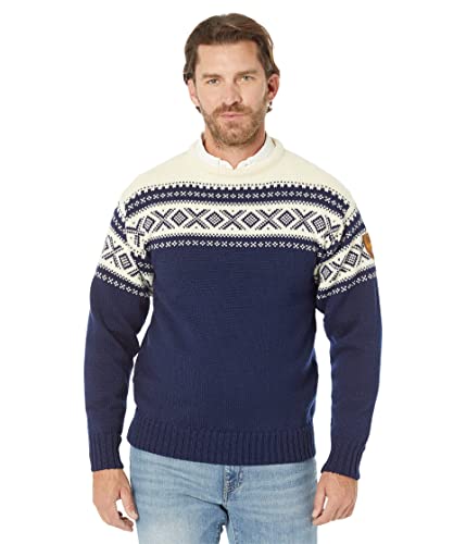 Dale of Norway Erwachsene Unisex Pullover Cortina 1956, Navy/Off White, S, 92521-C