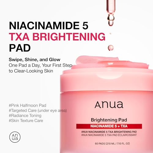 Anua Niacinamide 5 TXA Toner Pads – Hydrating Facial Care for Even-Looking Skin Tone & Daily Radiance Care (210ml, 60 Pads) - Image 3