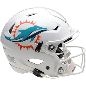 Riddell Miami Dolphins Revolution Speed Flex Authentic Football Helmet – NFL Authentic Helmets