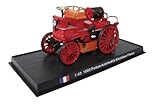 Pompe Automobile Electrique France - 1900 diecast 1:43 fire truck model (Amercom SF-6)