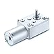 Greartian DC 12V 25RPM Turbo Schneckengetriebe Motor Hohe Drehmoment Turbine Schneckengetriebe Reduktion Motor 6mm Welle JSX40-370