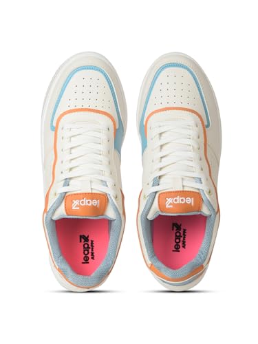 Image of Liberty Leap7x SNOOKIS L1 Casual Lacing Sneakers for Women with EVA Sole | PVC Outsole | Memory Foam Insole | Comfortable Footbed | Lightweight and Flexibility | Shock Absorption