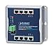 Produktbild Disabled - Do not use Planet IP30 8-Port Gigabit Wall-Mount Switch 4-Port 802.3at POE+ redundant Power 48-56V DC -40/+75 C