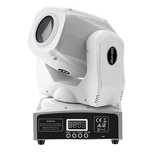 U`King 100W LED Moving Head Light Stage Lighting DJ Lights 8 Gobos Beam Wash Light by DMX and Sound Activated Control Professional 9/11 Channels for Church Wedding Disco Party Nightclub Live Show