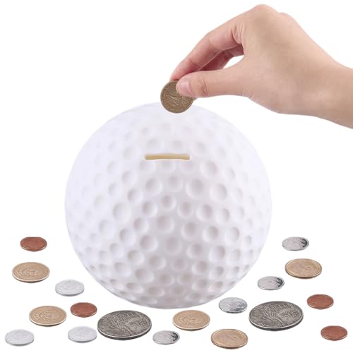CREATCABIN Golf Ball Money Bank