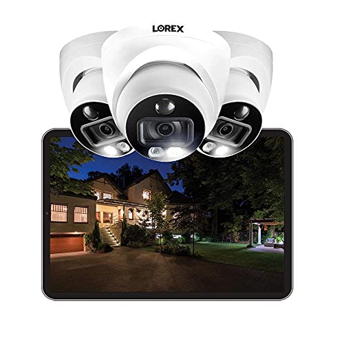 Lorex 4K Ultra HD Active Deterrence Dome Camera #TOP19