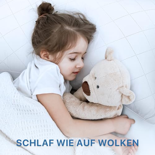 COZSINOOR Pillow 40x80 cm 2er Set, 100% Microfiber Pillow Filling Washable, Premium Sleeping Pillow Bed Pillow for Healthy Restful Sleep - Image 3