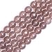 Produktbild Natürlicher grauer Achat-Edelstein, Halbedelstein, rund, 8 mm, lose Perlen für Schmuckherstellung, Armband, Halskette, Handwerk, 38,1 cm