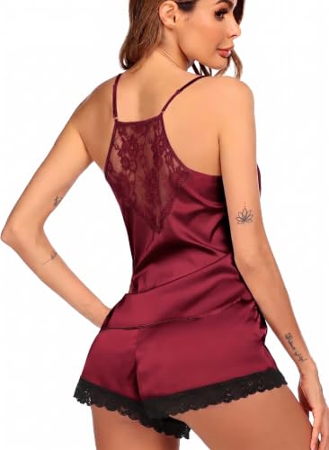 Image of BROIDEN Women's Nylon Spandex Night Suit Pyjama Sets