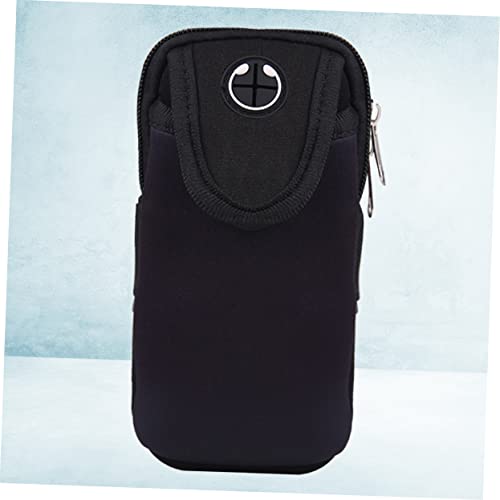 Mikikit Sweatproof Arm Package Bag Cell Fire Pit Poker Key Fob Holder Mobile Phone Bag Arm Phone Bag Front Bike Seat Child Running Armband Key Holder Package Phone Armband Fitness Sports