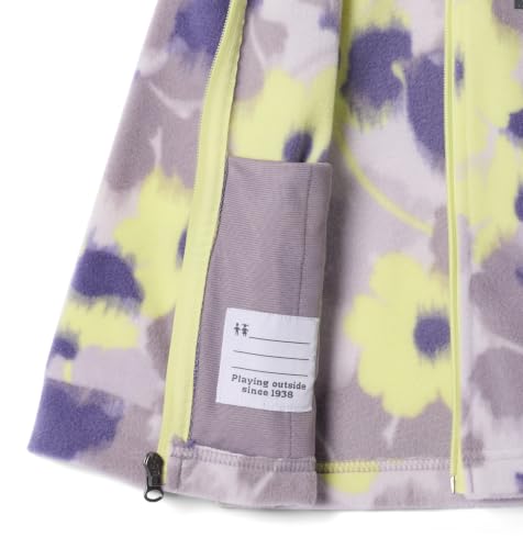 Image of Columbia Girls Benton Springs Ii Printed Fleece