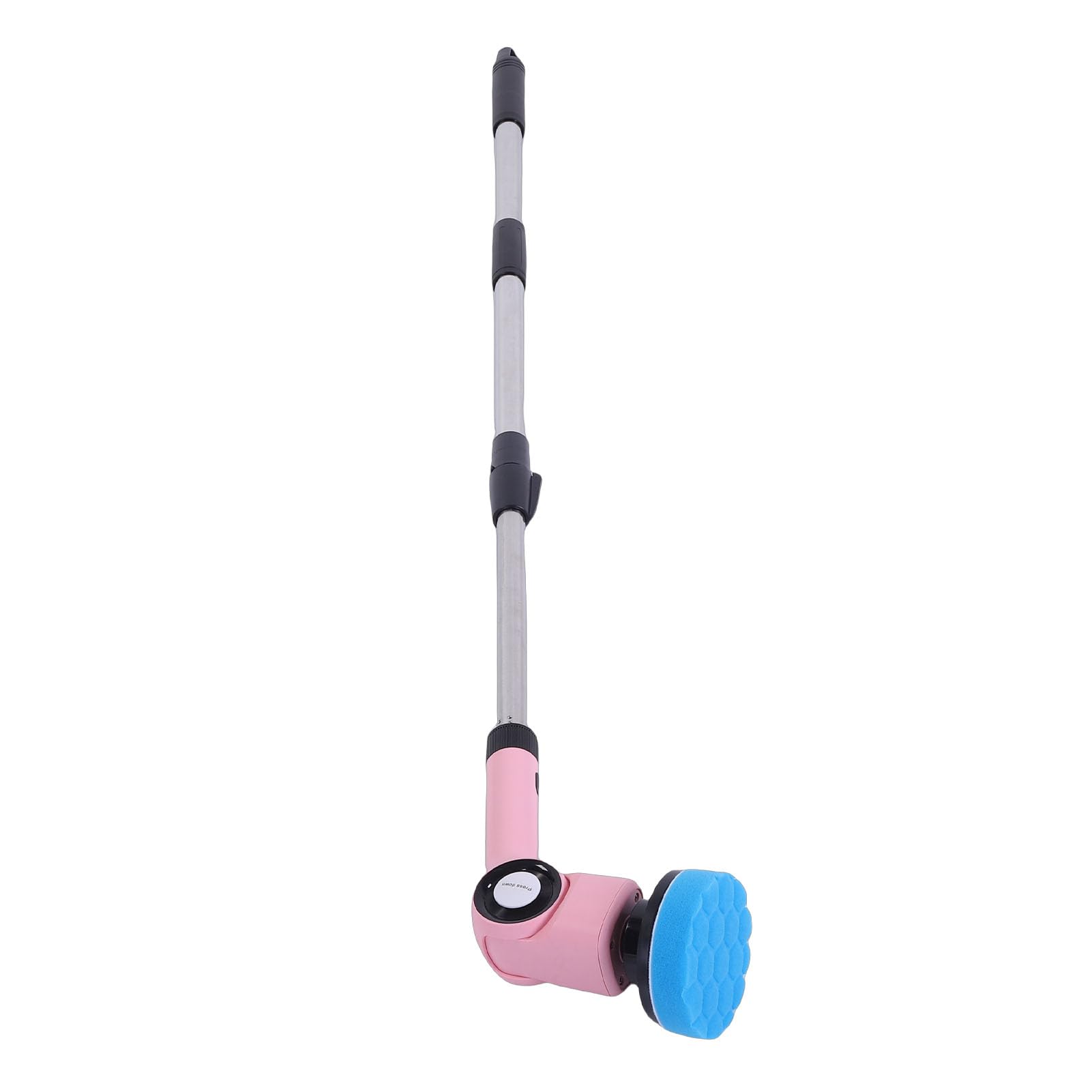 Electric Spin Scrubber Cordless Power Scrubber Brush with 8 Brush Heads Extendable Handle 2 Speed IPX7 for Shower