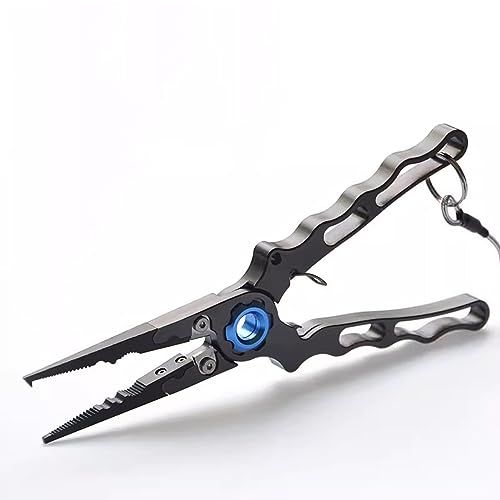 Alicates de pesca con herramientas de corte y funda de transporte para hombres