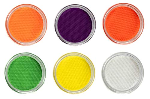 Mynena Neon Water Activated Eyeliner Cream UV-Glow Pigment Kit for Makeup Face and Body - Ruth