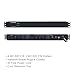 CyberPower PDU30BHVT8R Basic PDU, 208-230V/30A (Derated to 24A), 8 Outlets, 10ft Power Cord, 1U Rackmount