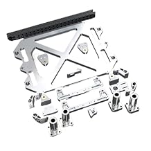 Compatible for VzBoT 330 Vz330 3D Printer High Precision All Metal CNC Z Axis Bracket KitSilver