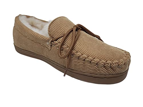 Image of BEARPAW Moc II 2 - Men's Sheepskin Slipper - 1295M | Comfortable & Lightweight Men's Shoe, Medium Fit, Multiple Colors