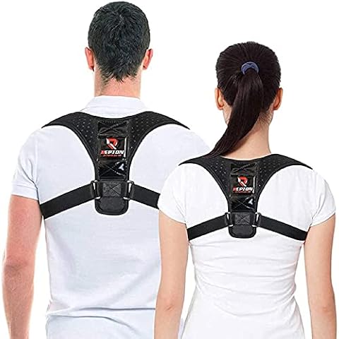 Posture Corrector UK - Adjustable Posture Brace - Clavicle Support Back Straightener - Discreet Posture Braces For Upper Back - Posture Trainer Back Brace Pain Relief from Neck, Back & Shoulder Cover