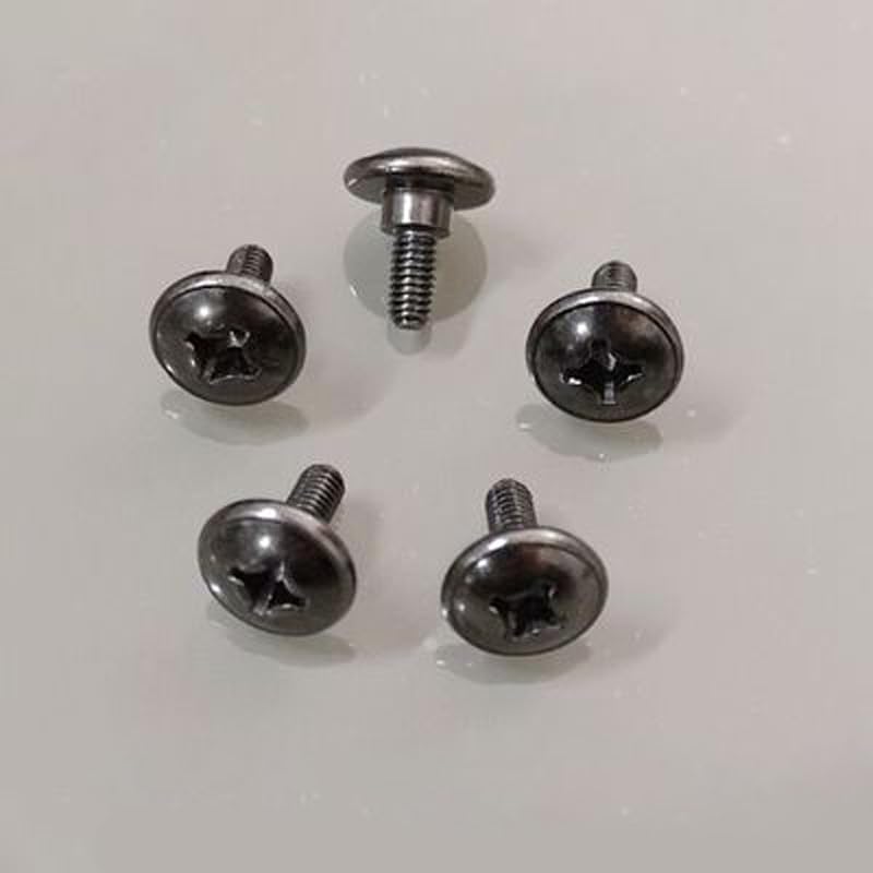 M4 Thumb Screw Cross Step Screws Umbrella Head badjust Bolts Nickel Plated 10PCS - (Thread Diameter: White)