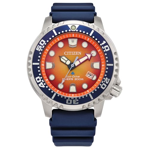 CITIZEN Promaster Dive Eco-Drive Watch, 3-Hand Date, ISO Certified, Luminous Hands and Markers...