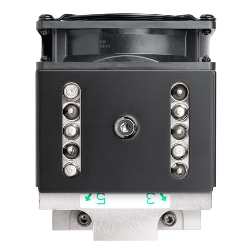 Image of Silverstone Technology XE04-SP5 Black Fan Shroud 4U Server /Workstation CPU Cooler for Socket SP5, SST-XE04-SP5B