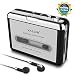 Cassette Player,Valoin Cassette Tape to MP3 CD Converter Recorder via USB Cable Portable Tape Player