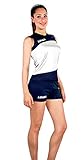 Legea Romagna Set Trikot + Shorts Damen XL blau/weiß