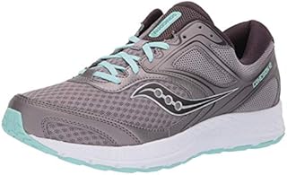Saucony Cohesion 12 Wide Women 8 Grey | Teal